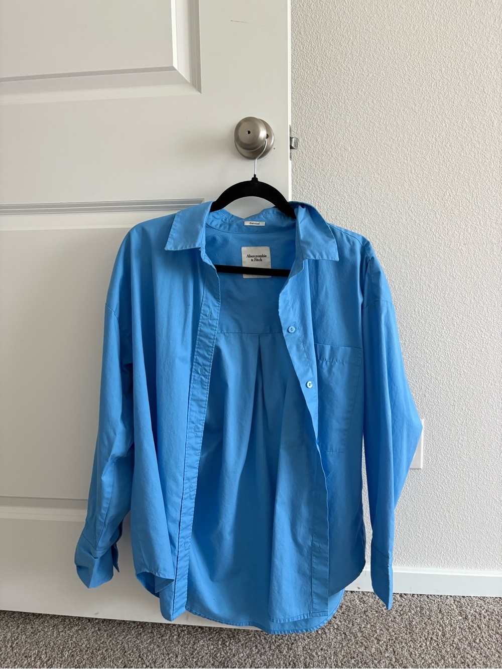 Abercrombie Light Blue Button-Up Shirt